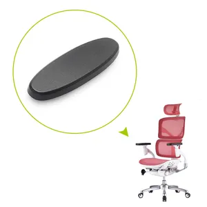 Comfortable factory customized office chair components 4d armrest pad OEM chair components Chinese Suppliers