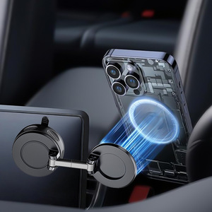 Support magnétique pour téléphone N52 à ventouse en alliage de zinc pour voiture, bureau et cuisine - Product Image 1