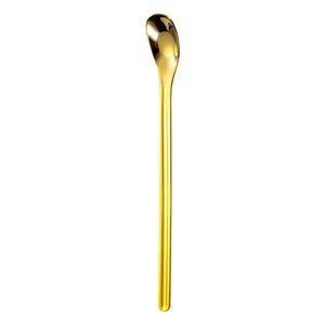 304 Stainless Steel Ingot Spoon Gold Silver Dessert Coffee <b>Honey</b> Stirring Spoon For Party Child Use - Product Image 3