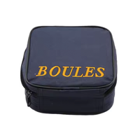 Sac de pétanque professionnel en nylon multicolore pour 2 à 8 boules, diamètre 73 mm, emballage 90x90x80 mm, vente en gros au meilleur prix