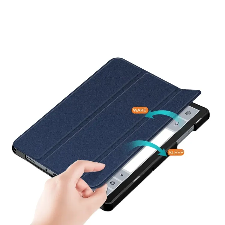 Защитный чехол для Samsung Galaxy Tab A9 Plus 3-складной кожаный чехол для смарт-планшета