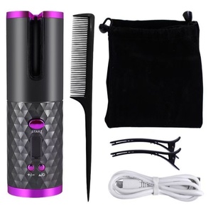 Fer à boucler automatique sans fil rechargeable intelligent pour la maison et les voyages – Appareil portable pour un coiffage facile - Product Image 1