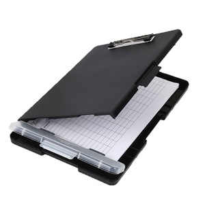 Boîte à documents étanche A4 avec emplacement pour stylo, boîte de rangement multifonctionnelle pour papier, boîte d'archives, tableau d'écriture, <span class=keywords><strong>clip</strong></span>, modèle 8215, possibilité d'imprimer un logo - Product Image 5