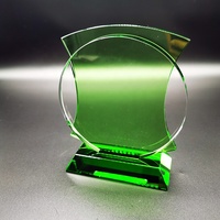 Souvenir de cristal personnalisé Coupe de cristal de golf Champion de compétition créative Trophée de cristal
