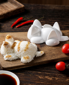 Cat Animal Shape Plastic <strong>Sushi</strong> Molds Cute Kitchen Gadgets for Kids Rice Mashed Potato Pumpkin Mash Easy Baking Supplies - Product Image 2