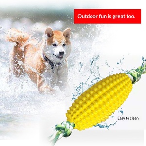 Jouets à mâcher pour chien en TPR, bâton de broyage de maïs, jouet de décompression pour l'entraînement des animaux de compagnie, modèle T806 - Product Image 3