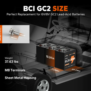 हम स्टॉक टैरिफ की बचत थोक 48v 30h गोल्फ कार्ट लिथियम बैटरी जी 2 धातु केस 5 साल की वारंटी - Product Image 3