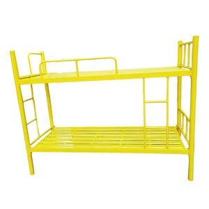 Heavy Duty barato Metal Refugiado cama folhas coloridas crianças crianças beliche - Product Image 1