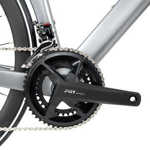 Bicicleta de Carretera de Fibra de Carbono Superligera 700c, Eje Pasante de Montaje Plano, Freno de Disco Hidráulico, 24 Velocidades, Manillar Integrado, Ruedas R Five Pro 24- - Product Image 5