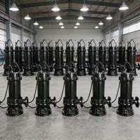 Bomba de Aguas Residuales SQHB IP68 de Doble Cuchilla y Alta Presión, 3HP 380V - Ahorro de Energía para Uso Residencial, Industrial y Agrícola