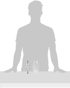 Ensemble de 2 verres en <span class=keywords><strong>verre</strong></span> borosilicate à <span class=keywords><strong>double</strong></span> <span class=keywords><strong>paroi</strong></span> <span class=keywords><strong>Bodum</strong></span> Pavina de 15 oz, résistants à la chaleur, transparents, lavables au lave-vaisselle, isolés - Product Image 3