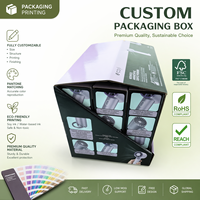 Caja de Envío de Cartón Corrugado de Alta Gama, Ecológica, Reciclable, Personalizada, Impresión a Cuatro Colores, Troquelado, Biodegradable
