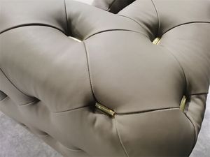 Ý sang trọng chesterfield sofa Set Modular Fancy Matte kỹ thuật vải với gỗ cho phòng khách hoặc căn hộ - Product Image 2