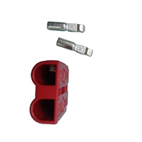Nouveau connecteur de batterie DIN compatible Rema SR50A 50A 600V (gris) - Femelle/Mâle pour solaire/Véhicule électrique/Chariot élévateur