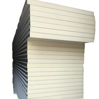 Panneaux Sandwich Polyuréthane PU/PIR de 50mm/75mm/100mm/120mm/150mm/200mm pour Toiture, Isolation Murale et Chambres Froides
