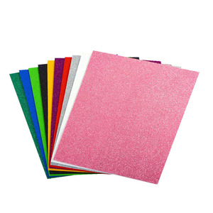 Papier artisanal en mousse EVA pailletée A4, 10 feuilles, couleurs assorties, <span class=keywords><strong>pour</strong></span> projets de bricolage, scrapbooking, cartes cadeaux, artisanat, décoration de fête - Product Image 5