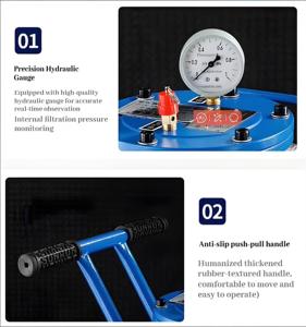 Système de filtration portable pour <span class=keywords><strong>huile</strong></span> diesel et transformateur, nouvelle machine de traitement et de recyclage d'<span class=keywords><strong>huile</strong></span> <span class=keywords><strong>moteur</strong></span>, débit de 20 L/min, 220/380V - Product Image 5