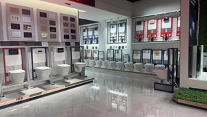 Top marque 1:1 nouveau Design salle de bain salle de bain mur accroché <span class=keywords><strong>chasse</strong></span> <span class=keywords><strong>d</strong></span>'<span class=keywords><strong>eau</strong></span> citerne mural toilette réservoir <span class=keywords><strong>d</strong></span>'<span class=keywords><strong>eau</strong></span> avec bouton chromé - Product Image 5