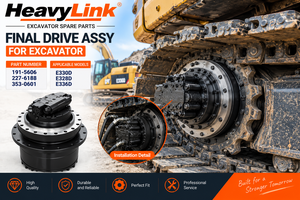 Conjunto de Transmisión Final para Excavadora HeavyLink, Repuesto para E330D E328D E336D, 191-5606 227-6188 353-0601 - Product Image 6
