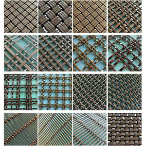Tissu métallique décoratif brillant en laiton et cuivre <span class=keywords><strong>pour</strong></span> cloisons <span class=keywords><strong>de</strong></span> clubs haut <span class=keywords><strong>de</strong></span> gamme et fabrication d'écrans décoratifs artistiques - Product Image 2
