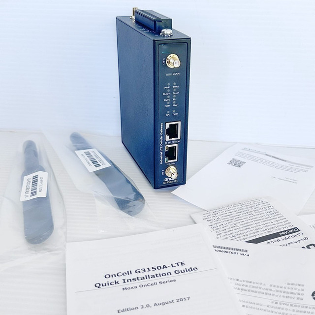 PLC Moxa G3150A-LTE OnCell Cellular Ethernet Modem 3093024000015 *NEW* Bulk Supply