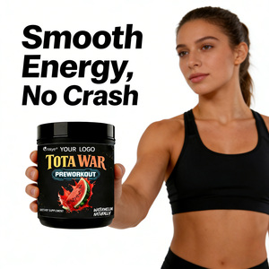 OEM/ODM Polvo Pre-Entrenamiento para Adultos con Sabor a Fresa y Mango, Beta Alanina + Cafeína y Creatina Monohidratada, Apto para Dieta Cetogénica - Product Image 3