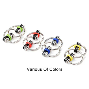 Fidget Toy Flippy Chain catena per alleviare l'ansia Trending Relief Bike Chain Fidget Ring Great Stress Ruducer Toy per aggiungere <span class=keywords><strong>e</strong></span> <span class=keywords><strong>autismo</strong></span> - Product Image 4