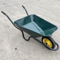 Carretilla de Metal WB3800 de Alta Resistencia con Capacidad de Carga de 120 kg para Uso en Construcción, Personalizable OEM