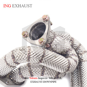 Ing dòng chảy cao SUS 304 ống xả đa dạng tiêu đề cho Subaru <span class=keywords><strong>Impreza</strong></span> MK10 2.0L với hệ thống ống chắn nhiệt - Product Image 6
