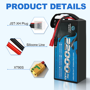 Fabrika orijinal 22000mah LIPO pil akıllı 22Ah 12S 44.4V/976 8Wh tarımsal püskürtücü Drone İha - Product Image 5