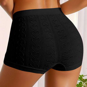 Boxer da Donna XYKrissas Boyshorts a Vita Media in Jacquard a Cuore Mutandine Romantiche Boxer Femenino Boxer da Donna Carino - Product Image 4