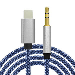 Alta qualità da Studio microfono <span class=keywords><strong>USB</strong></span> C <span class=keywords><strong>Aux</strong></span> Cable da 8pin luce da 3.5mm adattatore Jack maschio prolunga cavo Audio - Product Image 2
