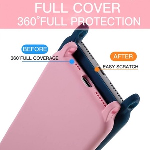 เคสโทรศัพท์ซิลิโคนเหลวแบบสายคล้องคอ ป้องกันการกระแทก นุ่ม ป้องกันอย่างดี สำหรับ iPhone 16 15 14 13 Pro Max - Product Image 5