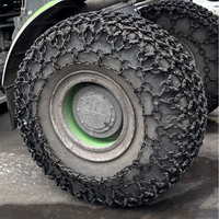 Cadenas de Protección para Neumáticos de Cargadora de Ruedas, Cadenas para Nieve, Cadenas para Tractor
