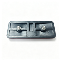Réflecteur de porte-bagages arrière de vélo haute visibilité, plaque réfléchissante rouge d'avertissement de sécurité pour porte-vélo, accessoires de conduite nocturne CE