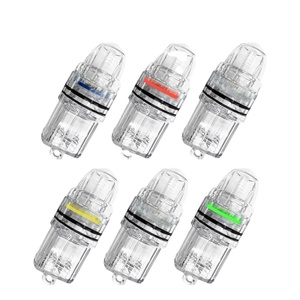 Lampe à leurre LED Forme de diamant Lampe à goutte profonde Attractive Pêche sous-marine Filet de calmar Flotteur Flash Fish Light - Product Image 6