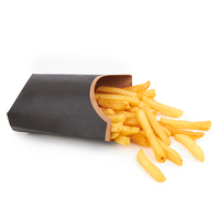 Paquete de 50 Vasos para Papas Fritas de 5 oz, Recipientes Desechables de Cartón para Papas Fritas