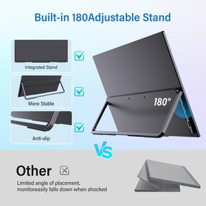 Moniteur <span class=keywords><strong>portable</strong></span> InnoView 16 pouces 144 Hz, moniteur de jeu <span class=keywords><strong>portable</strong></span> avec étui de protection, moniteur externe FHD 1200P, léger - Product Image 4