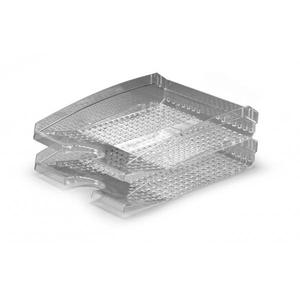 DURABLE-Bandeja de cartas Trend 1701626010, apilable, tamaño A4 y C4, 250x70x337mm (paquete múltiple) ACCESORIOS DE ESCRITORIO - Product Image 3