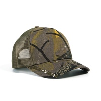 Gorra Trucker Realtree Cam Mesh Ajustable para Caza y Actividades al Aire Libre, Envío Rápido desde EE. UU.