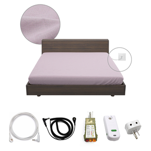 10% <strong>Silver</strong> EMF Reducing <strong>Bedding</strong> Earthing Sheet EMP Protection Improve Sleep Earthing Mat Bed EMF Reducing <strong>Bedding</strong> - Product Image 4