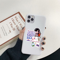 50 pièces confortable Gamer confortable joueur autocollants téléphone ordinateur portable guitare planche à roulettes bagages Graffiti autocollants décoratifs pour les amateurs de jeux