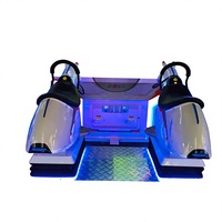 Simulateur de course équestre à monnayeur pour 2 joueurs, machine d'arcade pneumatique à mouvement, garantie 1 an, version anglaise