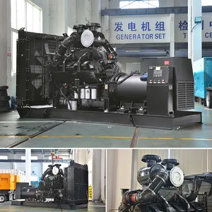 Groupe électrogène industriel diesel de haute qualité 1600kw 2000kva 3 mw 5 mw 5 mw avec Cummins KTA50-G16A