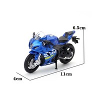 Simulation moulage sous pression 1:18 Suzuki GSX-R1000 alliage moto modèle alliage voiture moule Collection décoration jouets moulé sous pression modèles
