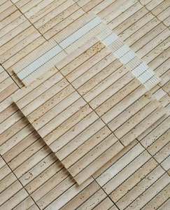 Revestimiento de Pared de Mosaico de Travertino Natural de Lujo Premium - Diseño Moderno Resistente al Agua para Interiores de Hoteles - Product Image 2