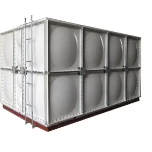 Hot new retail products High capacity 6000 liter rectangular FRP water tank