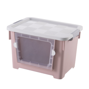 Xingyou Hộp đựng đồ hộp đựng đồ trong suốt vỏ sò đồ chơi đồ ăn nhẹ bằng nhựa mở phía trước gia dụng - Product Image 6