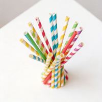 Pailles en papier de qualité alimentaire 100 % compostables pour la protection de l'environnement, pour la production en gros