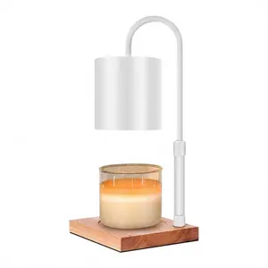 Vente chaude Europe Exquis Cire Fondante Brûleur D'encens Lampe De Nuit Lampe De Table Bougie Réchauffeur Lampe